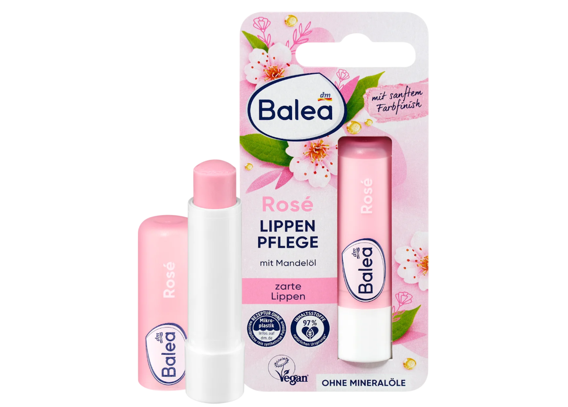 ტუჩის ბალზამი  Lippenpflege Rosé