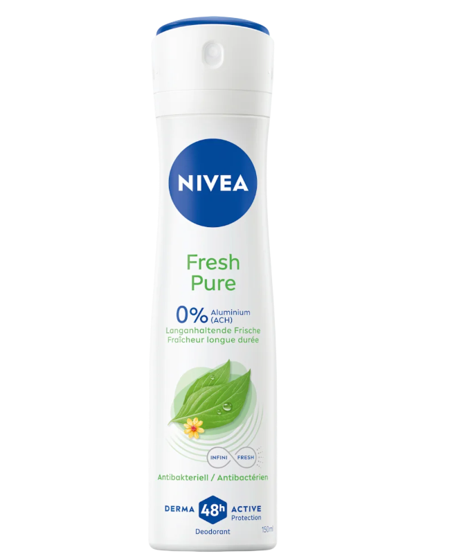 დეოდორანტი სპრეი NIVEA  Fresh Pure
