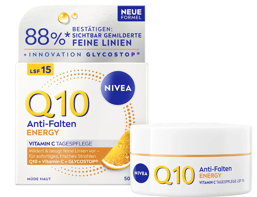სახის კრემი დღის NIVEA  Energy  Q10