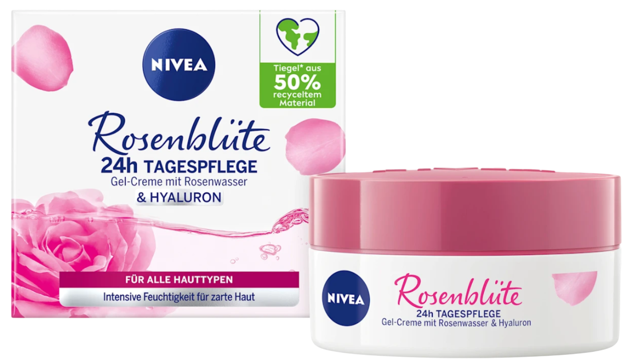 სახის კრემი NIVEA Rosenblüte