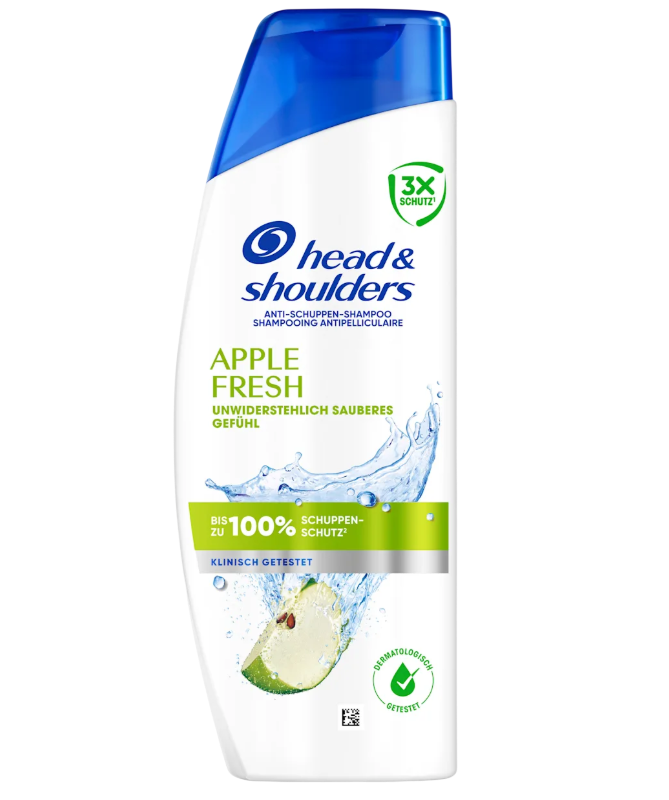 ქერტლის საწინააღმდეგო შამპუნი Apple Fresh