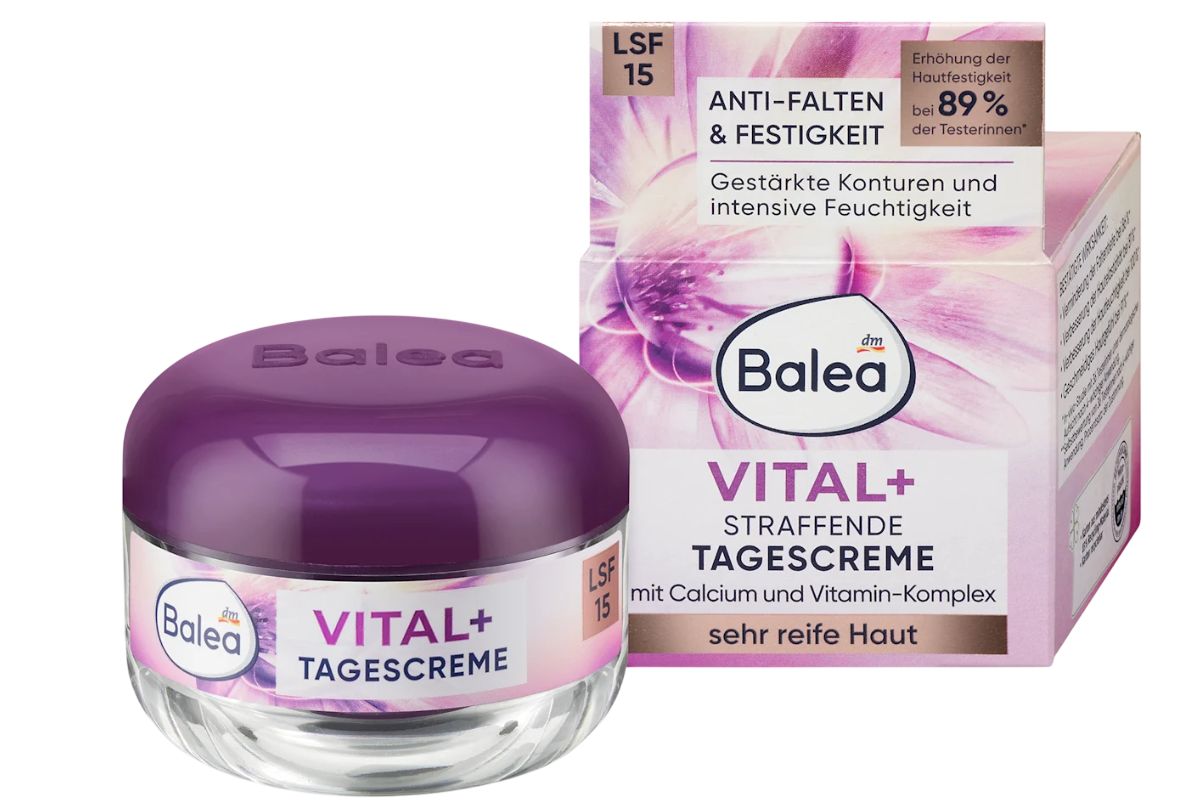სახის კრემი გამამკვრივებელი Vital + SPF 15