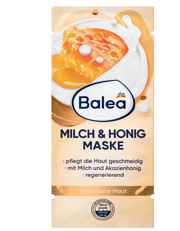 სახის ნიღაბი Milch & Honig  (2x8 მლ)