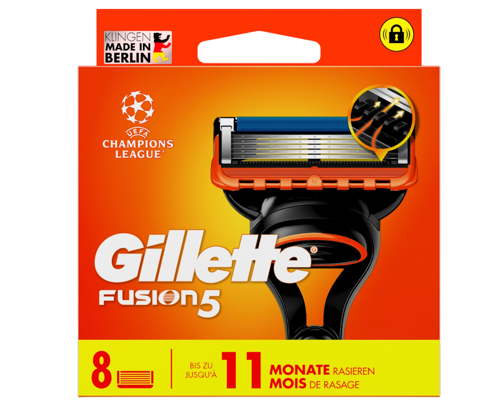 საპარსის პირები,Gillette  Fusion5